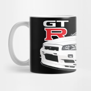 r34 gtr skyline v-spec Mug